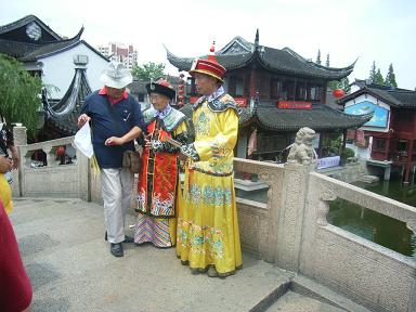 Fotoshooting in alten Trachten