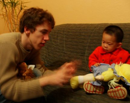 der alte hacka und das kind