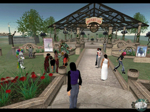 Szene aus "second live"