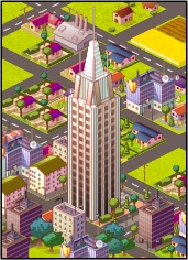 Bankgebäude in Neustadt