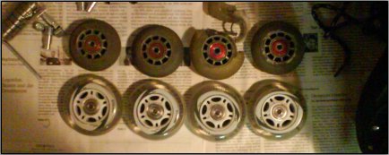 Bitte den Glanzeffekt der neuen Wheels beachten!