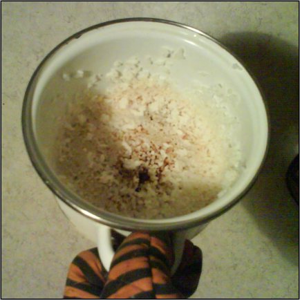 Der Reistopf mit dem verbrannten Reis - tja.. manchmal...