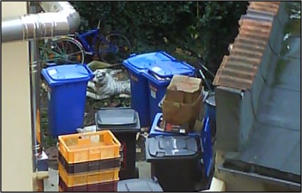 Blick aus dem Treppenhaus