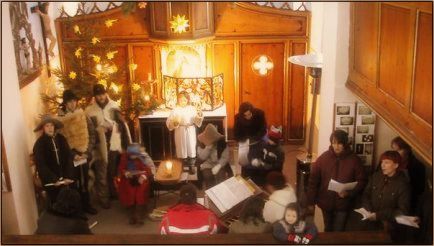 Bild von Burgwitzer Kirchengrippenspiel