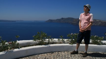 Trotz Hitze stellte ich mich erneut der Kamera