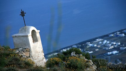 Am Wegesrand eines der unzähligen religiösen Symbole