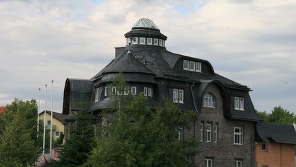 Altes Bahnhofsgebäude - stand zuletzt leer