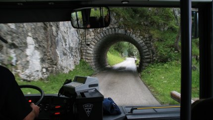 Die fast Originalstraße zum Kehlstein