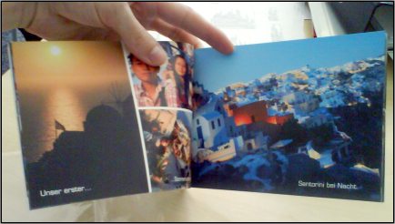 Unser erster Sonnenuntergang - und - Santorini bei Nacht