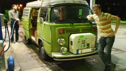 Nocheinmal Volltanken bevor es dann heißt: Bully on tour!