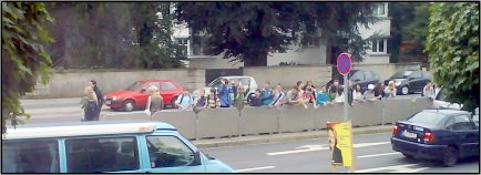 Laolawellende Schulanfängerholigans