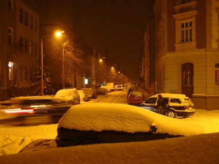 ...und schaffen es auch. Bis der nächste in die Straße rutscht.