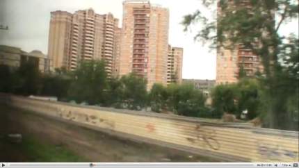 Moskau ganz am Anfang der Reise