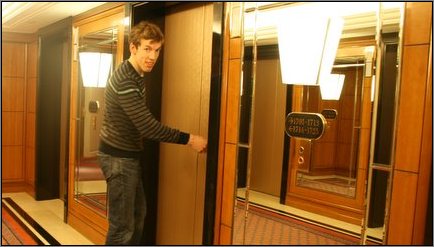 Im Flur unseres Appartements