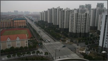 Kreuzung unter unserem Block