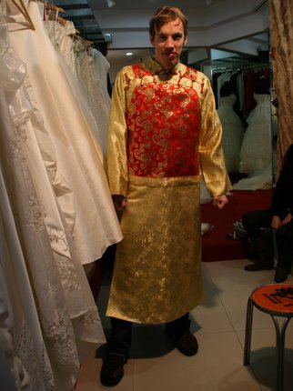 So sehen die chinesischen Bräutigan-Checker aus