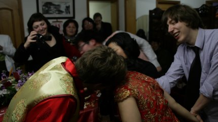 Jaja.. und da waren noch die peinlichen Hochzeitsspiele hier in China.